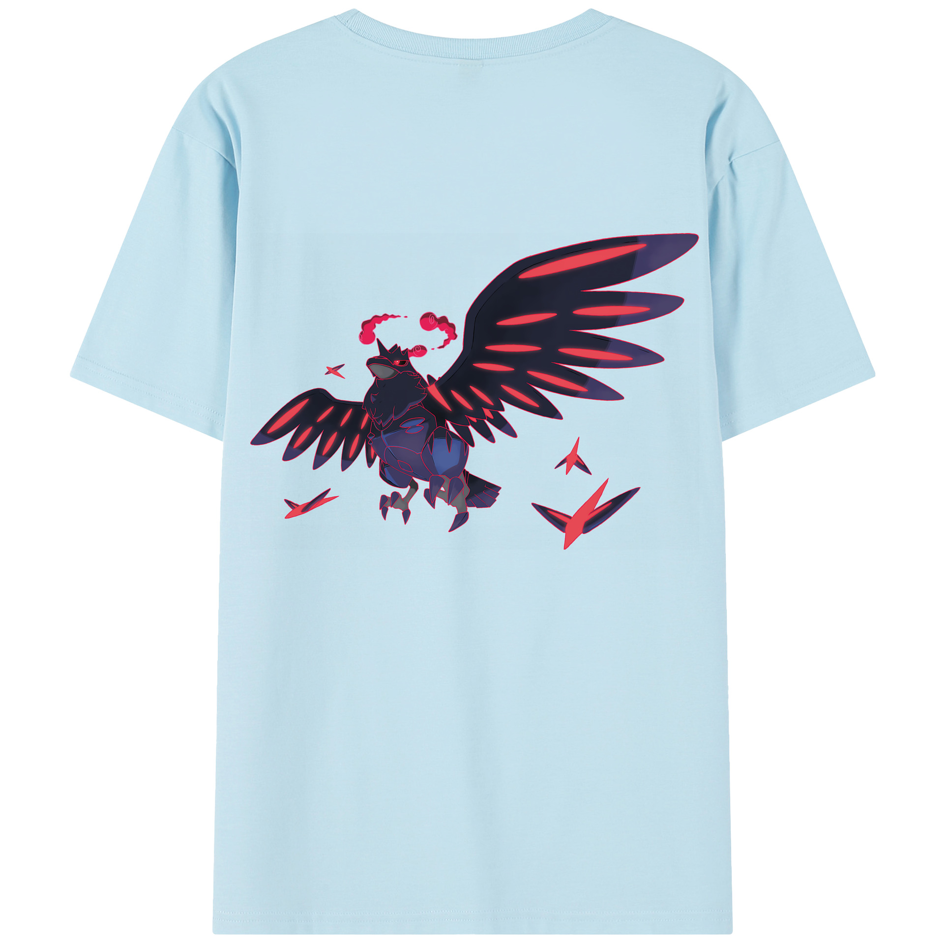 （画像用） ポケットモンスター Pokémon 綿100％半袖Tシャツ（背面プリント）